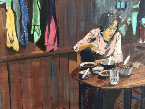 Girl At Table