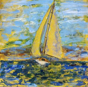 AT SEA
